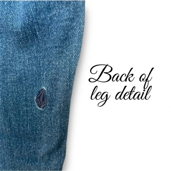 Volcom Jeans | Volcom Super Stoned Skinny High Rise Jeans Women’s Size 27 - Picture 4 of 13